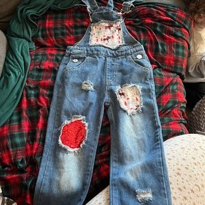 B 14     Small Shop Christmas Overalls